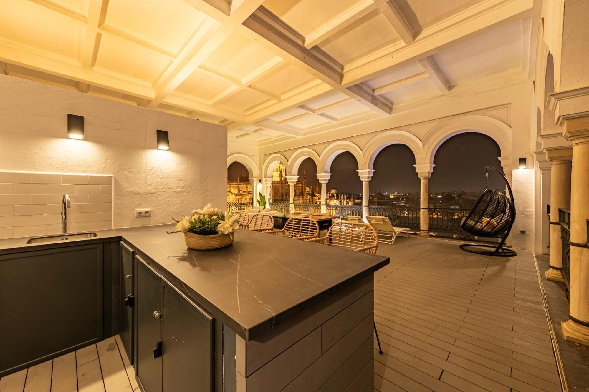 Isg Apartments The Most Exclusive Apartment In Sevillaparking Eksteriør billede
