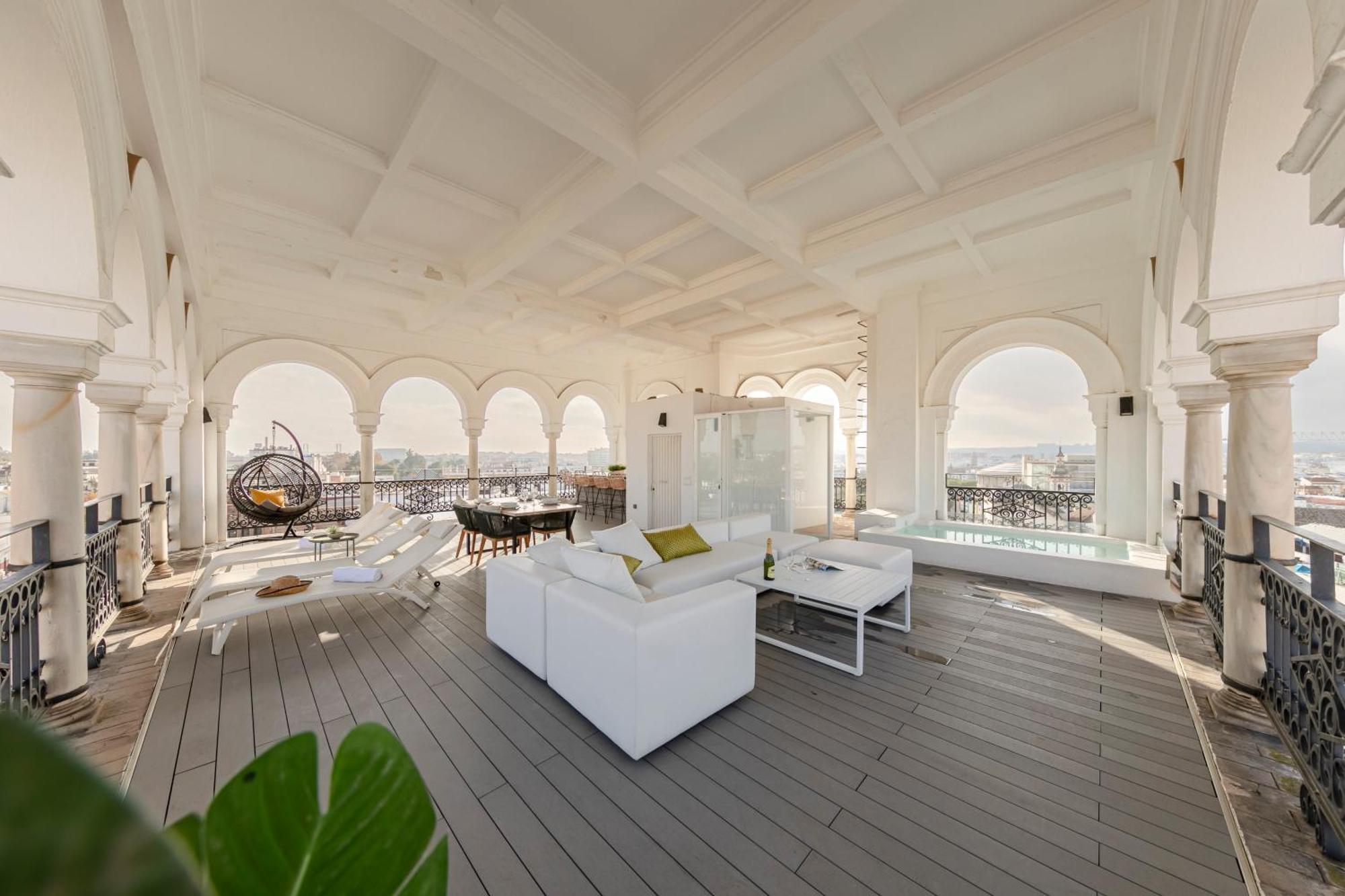 Isg Apartments The Most Exclusive Apartment In Sevillaparking Eksteriør billede