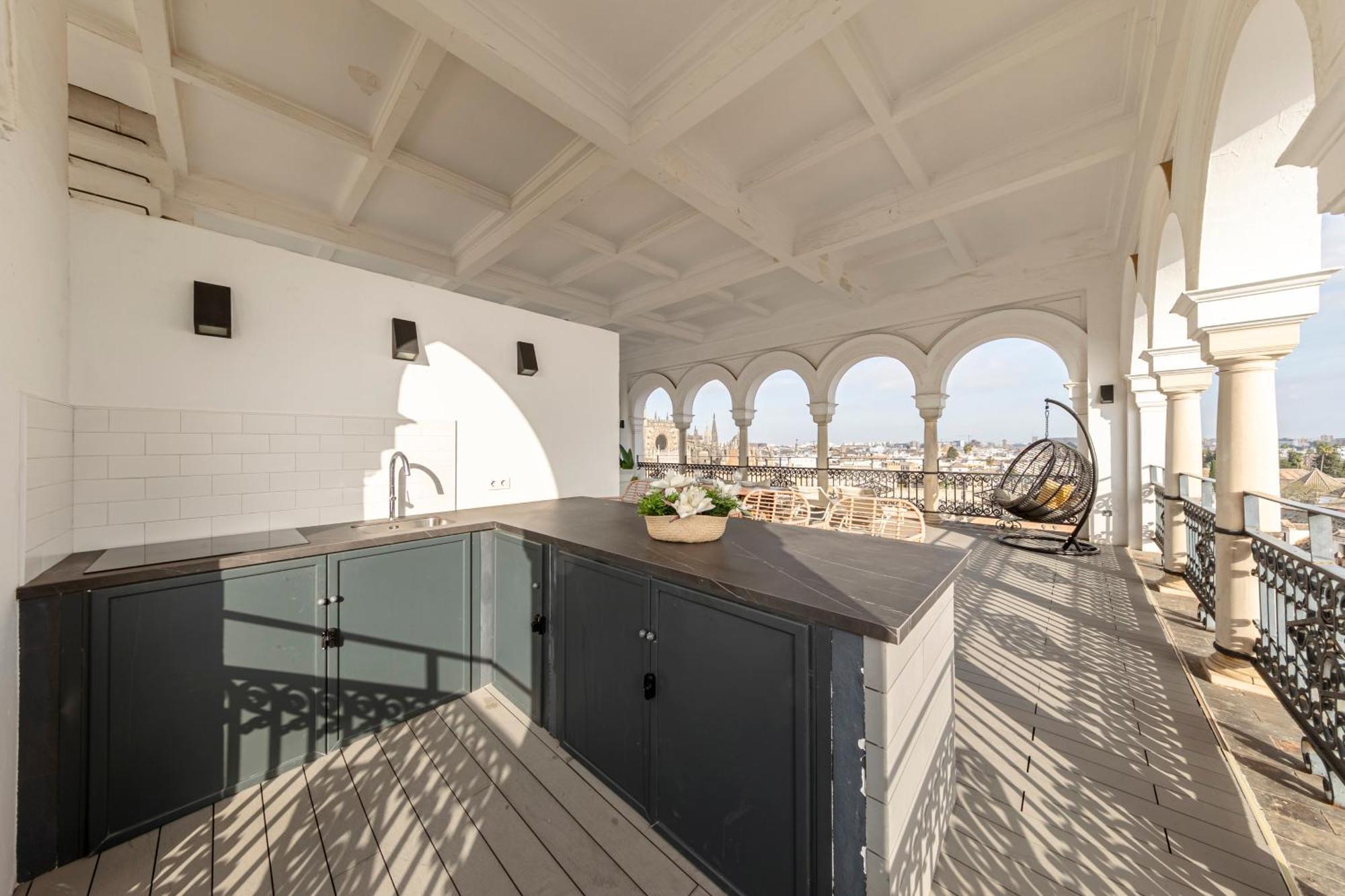 Isg Apartments The Most Exclusive Apartment In Sevillaparking Eksteriør billede